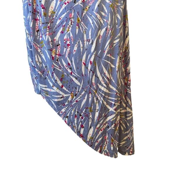 Eloquii Elements Dolman Sleeve Asymmetrical Ruched Zebra Print Dress 22/24 - Picture 13 of 16